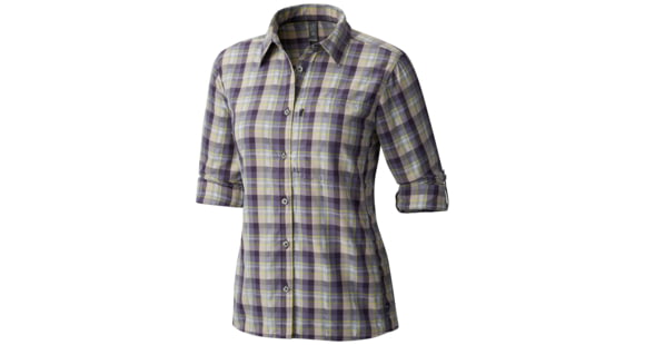 Mountain Hardwear Canyon AC Long Sleeve Shirt - Women's-Blurple-Large