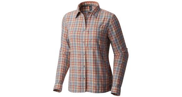 Mountain Hardwear Canyon AC Long Sleeve Shirt - Women's-Steam-X-Large