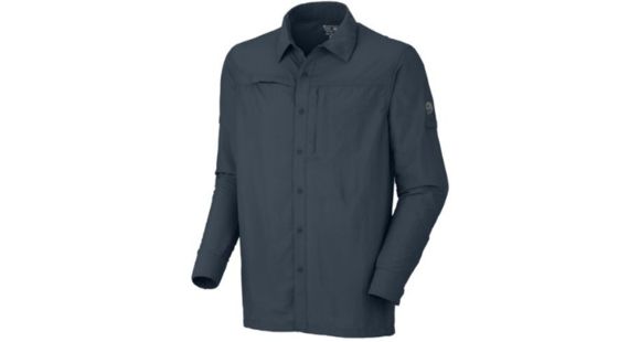Mountain Hardwear Canyon Long Sleeve Shirt - Men's-Classic Navy-Large