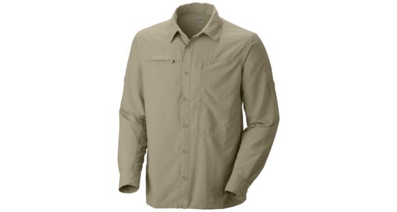 Mountain Hardwear Canyon Long Sleeve Shirt - Men's-Khaki-Medium