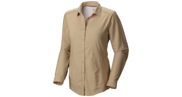 Mountain Hardwear Canyon Long Sleeve Shirt - Women's-Oatmeal-6