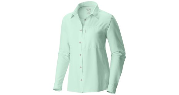 Mountain Hardwear Canyon Long Sleeve Shirt - Women's-Sea Ice-Small