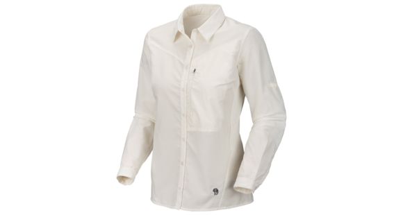 Mountain Hardwear Canyon Long Sleeve Shirt - Women's-Sea Salt-Small