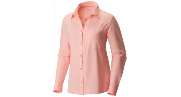 Mountain Hardwear Canyon Long Sleeve Shirt - Women's-Coralescent-X-Small