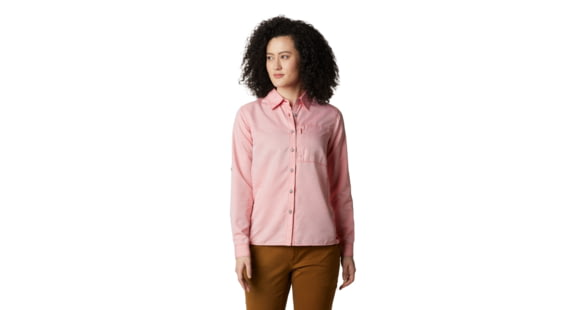 Mountain Hardwear Canyon Long Sleeve Shirt - Women's, Desert Red, Extra Small, 1648531831-XS