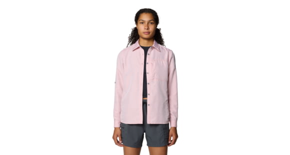 Mountain Hardwear Canyon Long Sleeve Shirts - Women's, Rosehip, M, 190423015344