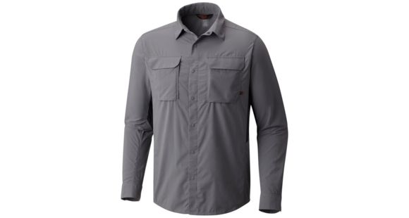 Mountain Hardwear Canyon Pro Long Sleeve Shirt - Men's, Manta Grey, L, 1764271073-L
