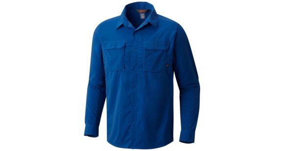 Mountain Hardwear Canyon Pro Long Sleeve Shirt - Men's, Nightfall Blue, S, 1764271448-S