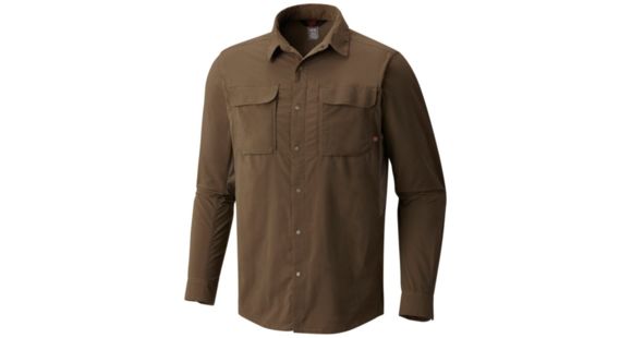 Mountain Hardwear Canyon Pro Long Sleeve Shirt - Men's, Darklands, M, 1764271925-M