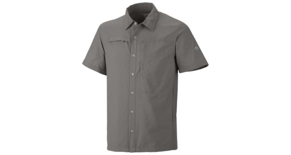 Mountain Hardwear Canyon Short Sleeve Shirt - Men's-Sea Salt-Large