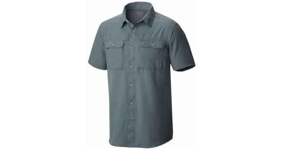 Mountain Hardwear Canyon Short Sleeve Shirt - Men's-Thunderhead Grey-Small