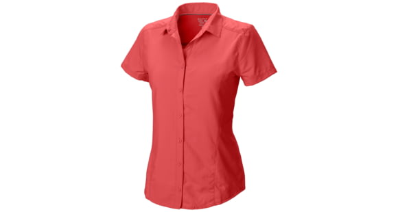 Mountain Hardwear Canyon Short Sleeve Shirt - Women's-Wild Melon-10