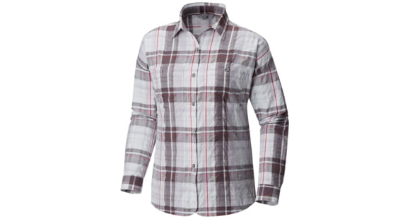 Mountain Hardwear Canyon VNT Long Sleeve Shirt - Women's, Fogbank, XL, 1781981102-XL