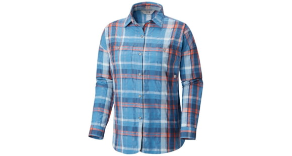 Mountain Hardwear Canyon VNT Long Sleeve Shirt - Women's, Storm Cloud, XS, 1781981440-XS