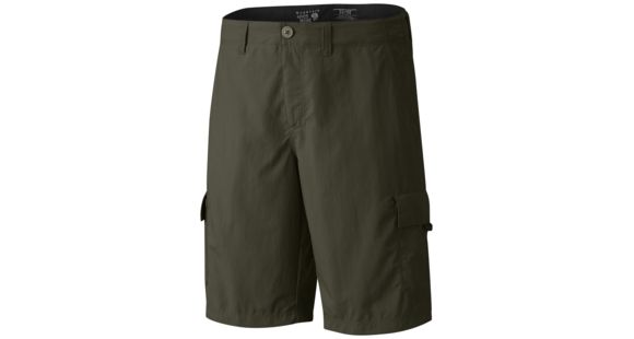 Mountain Hardwear Castil Cargo Short - Men's -Stone Green-11 in-38 Waist