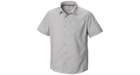 Mountain Hardwear Chiller Short Sleeve Shirt - Men's-Steam-Large