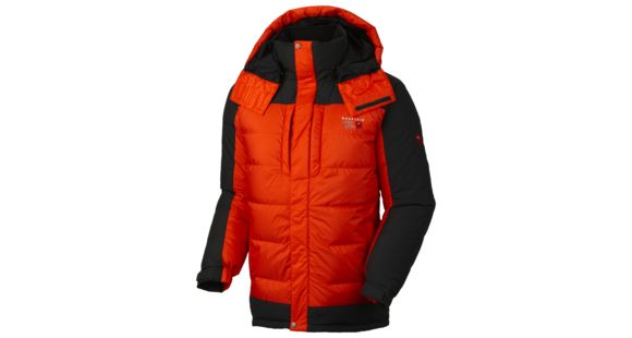 Mountain Hardwear Chillwave Parka - Men's-State Orange/Shark-X-Large