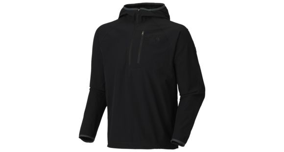 Mountain Hardwear Chocklite Anorak - Men's-Black-Small