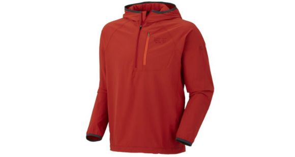 Mountain Hardwear Chocklite Anorak - Men's-Flame-Small
