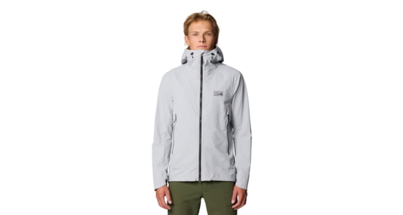 Mountain Hardwear Chockstone Alpine LT Hooded Jacket - Men's, Glacial, XSxS, 190423054114