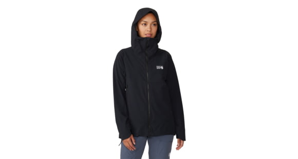 Mountain Hardwear Chockstone Alpine LT Hooded Jacket - Women's, Black, XSxS, 2063331-010-S
