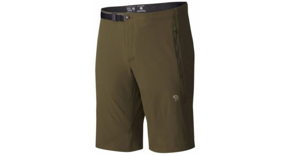 Mountain Hardwear Chockstone Midweight Active Short - Men's-Peatmoss-12 in-36 Waist