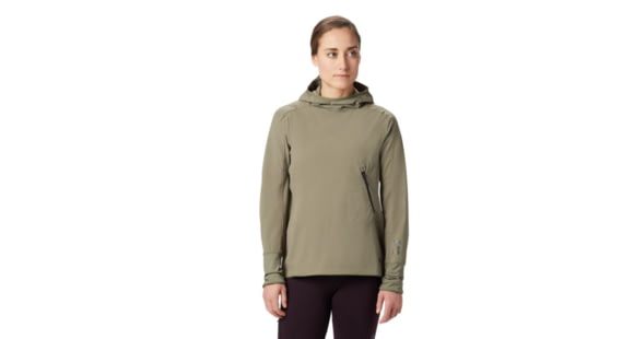 Mountain Hardwear Chockstone Pullover - Women's, Light Army, Extra Small, OL7994333-XS