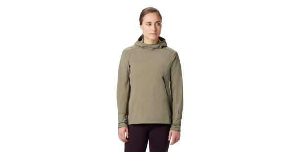 Mountain Hardwear Chockstone Pullover - Women's, Light Army, Medium, 1850951333-M