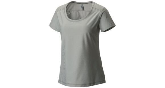 Mountain Hardwear Citypass Short Sleeve Shirt - Women's-Black-Small