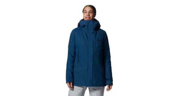 Mountain Hardwear Cloud Bank Gore-Tex Insulated Jacket - Women's, Dark Caspian, Small, 1943041418-DS