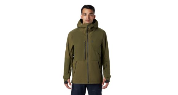 Mountain Hardwear Cloud Bank Gore-Tex Jacket - Men's, Combat Green, Extra Large, 1851371353-XL