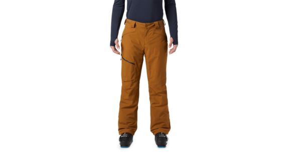 Mountain Hardwear Cloud Bank GTX Pant - Mens, Golden Brown, Medium, Regular Inseam, 1858581233-M--R