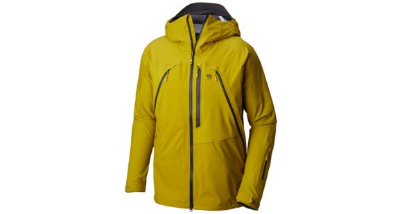 Mountain Hardwear CloudSeeker Jacket, Dark Citron, XL, 1812571358-XL