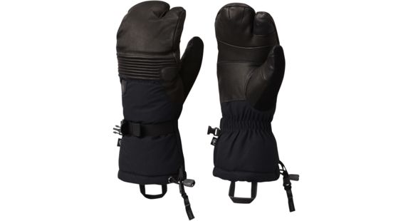 Mountain Hardwear CloudSeeker Trigger Mitt - Men's-Black-X-Large