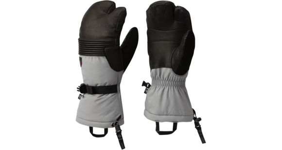 Mountain Hardwear CloudSeeker Trigger Mitt - Men's-Manta Grey-X-Large