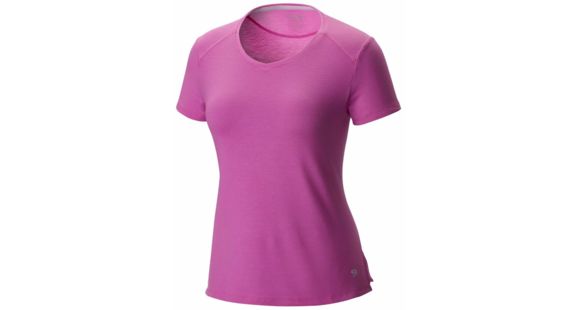 Mountain Hardwear CoolHiker 2 Short Sleeve T - Women's-Foxglove-Large