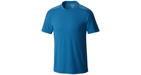 Mountain Hardwear CoolHiker Short Sleeve T - Men's-Dark Compass-X-Large