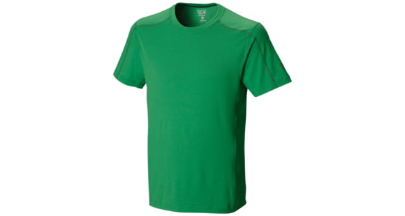 Mountain Hardwear CoolHiker Short Sleeve T - Men's-Fuse Green-Large