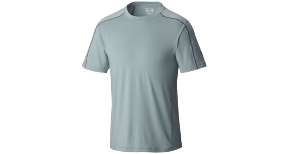 Mountain Hardwear CoolHiker Short Sleeve T - Men's-Ice Shadow-Small