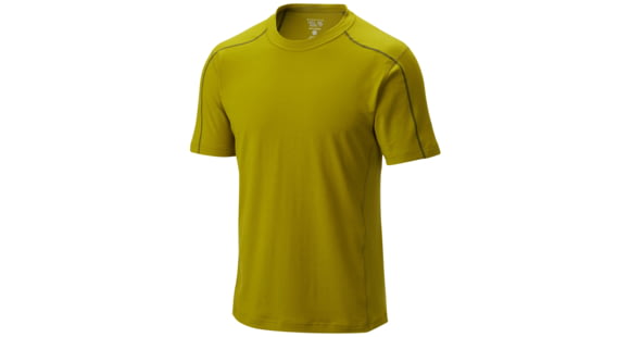 Mountain Hardwear CoolHiker Short Sleeve T - Men's-Python Green-Small