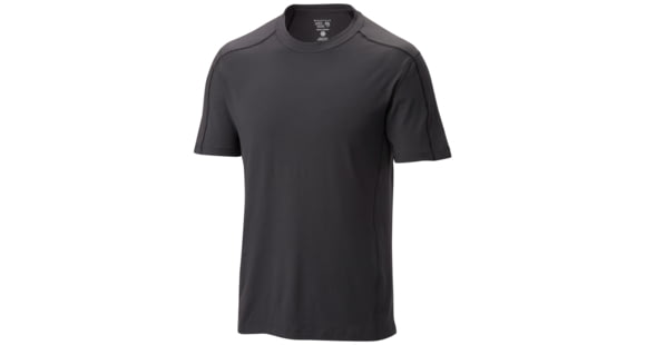 Mountain Hardwear CoolHiker Short Sleeve T - Men's-Shark-Large
