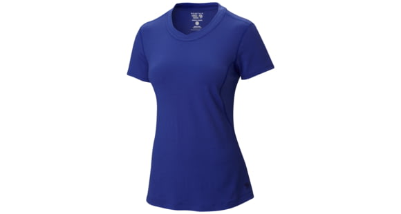 Mountain Hardwear CoolHiker Short Sleeve T - Women's-Nectar Blue-Large