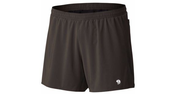 Mountain Hardwear CoolRunner Short - Men's-Shark/Titanium-3 in-Medium