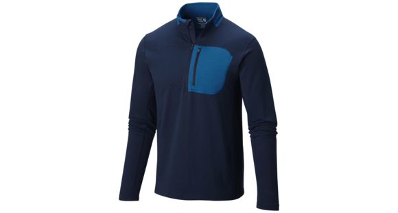 Mountain Hardwear Cragger 1/2 Zip - Men's-Hardwear Navy-Medium