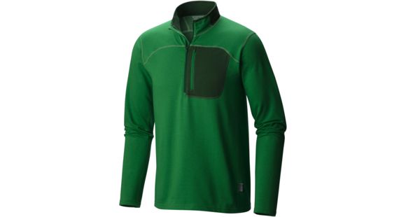 Mountain Hardwear Cragger 1/2 Zip - Men's-Serpent Green-Medium