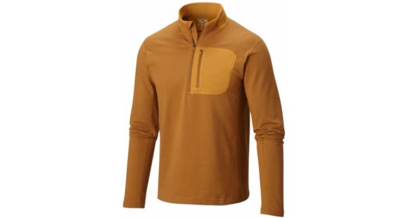 Mountain Hardwear Cragger 1/2 Zip - Men's-Golden Brown-X-Large