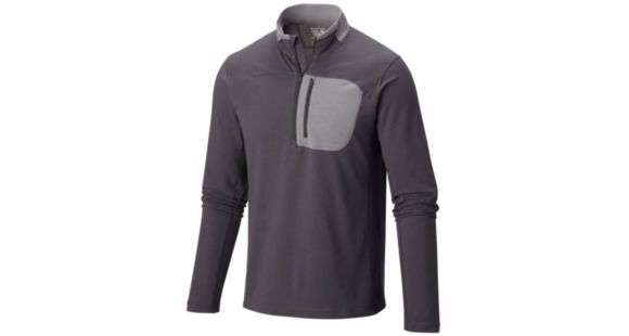 Mountain Hardwear Cragger 1/2 Zip - Men's-Shark-Small