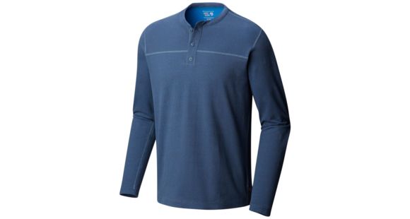 Mountain Hardwear Cragger Henley Shirt - Men's, Zinc, Small, 1677891493-S