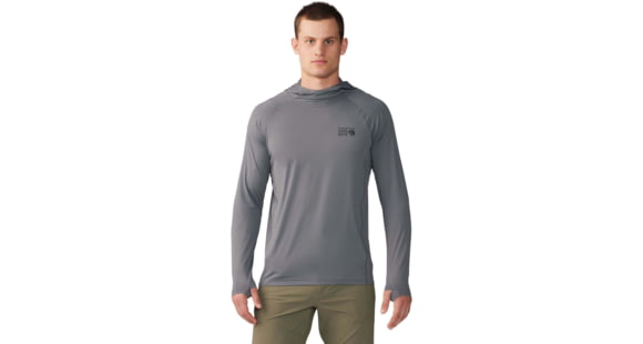 Mountain Hardwear Crater Lake Hoodies - Men's, Foil Grey, Extra Large, 1982411057-Foil Grey-XL