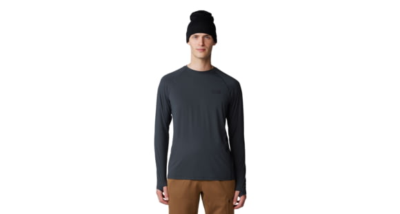Mountain Hardwear Crater Lake Long Sleeve Tops - Men's, 004, S, 1982421-004-S